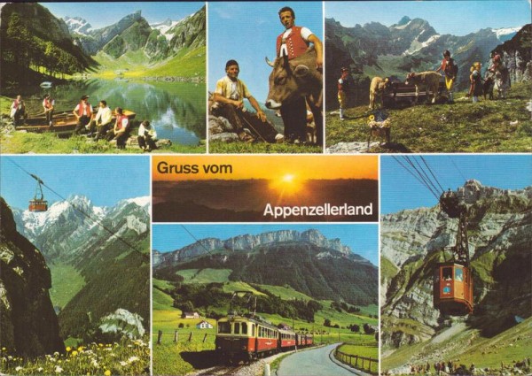 Gruss vom Appenzellerland Vorderseite