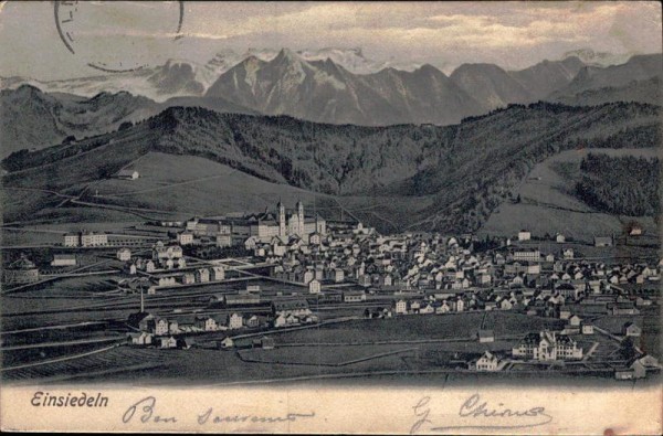 Einsiedeln Vorderseite