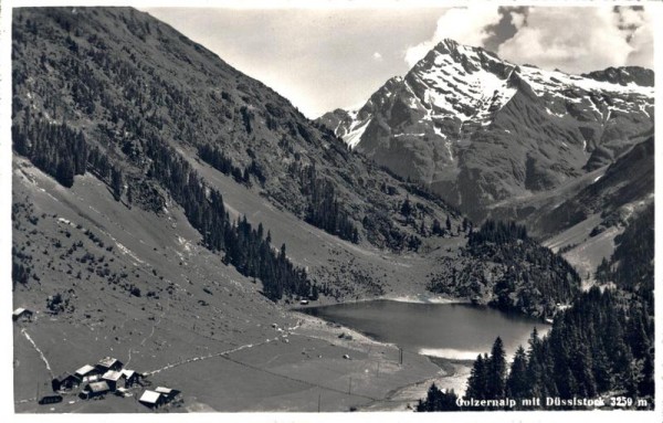 Golzernalp mit Düssistock Vorderseite