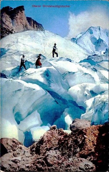 Oberer Grindelwaldgletscher Vorderseite