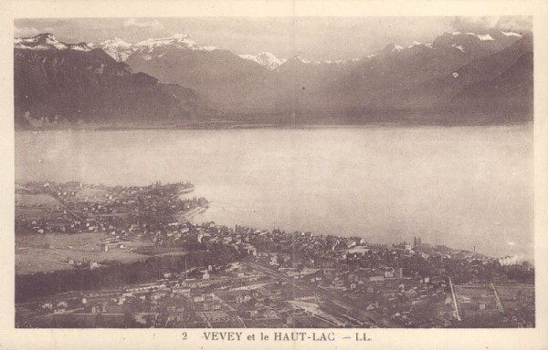 Vevey et le Haut-Lac