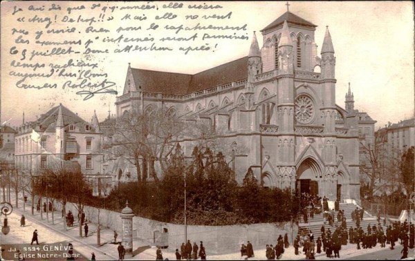 Notre-Dame de Genève Vorderseite