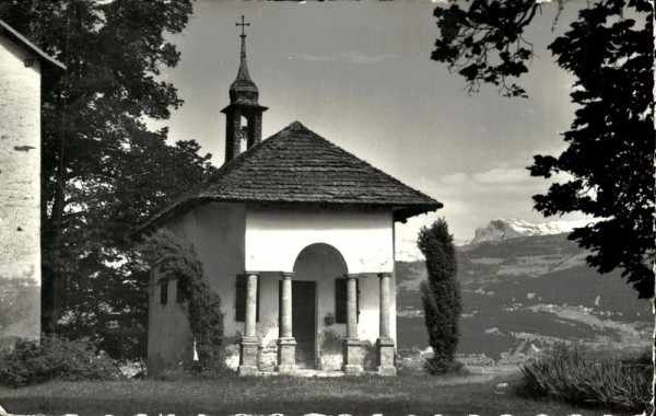 Chapelle à Vercorin Vorderseite