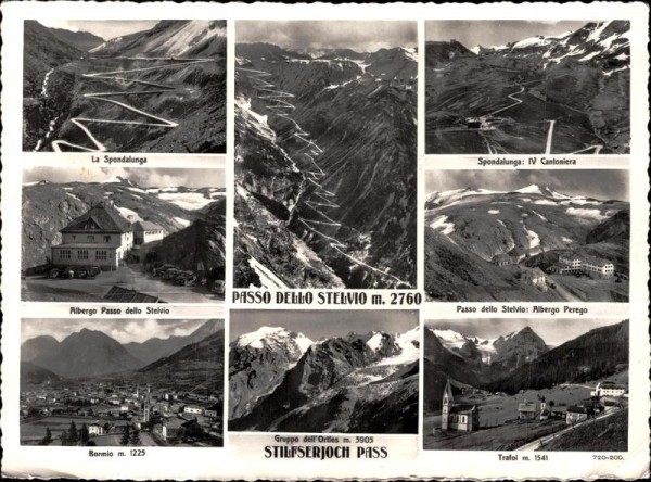 Stilfserjoch, Passo dello Stelvio Vorderseite