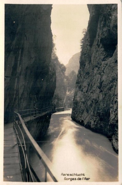 Aareschlucht Vorderseite