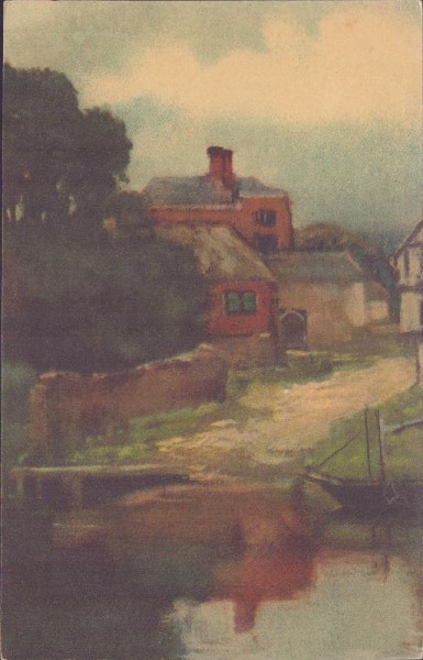 Pastell-Postkarte