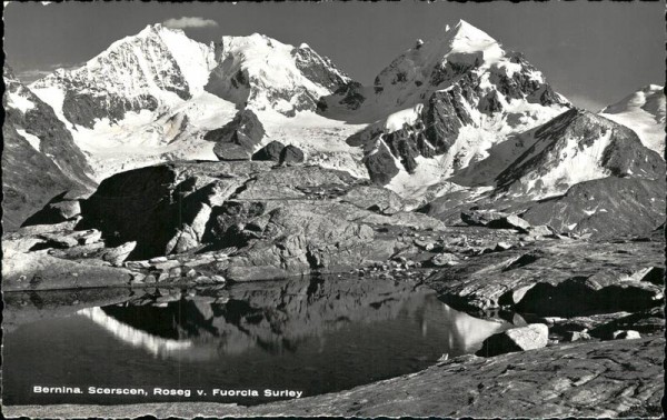 Berninagruppe (4049 m) Vorderseite