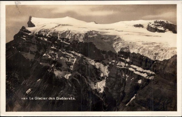 Le Glacier des Diablerets (3210 m) Vorderseite