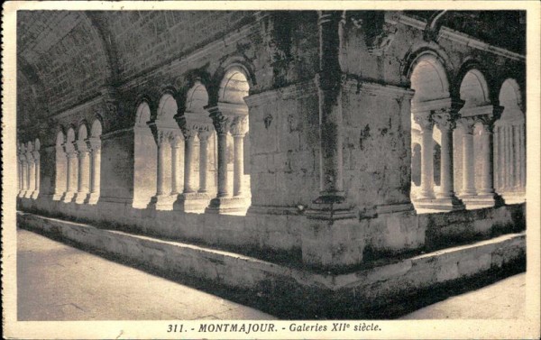 Abtei Montmajour Vorderseite