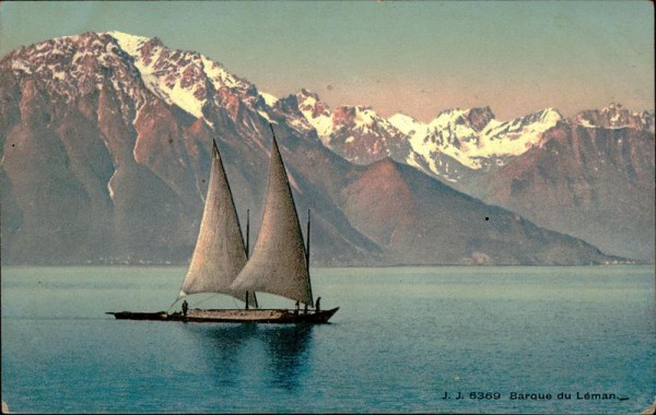 Barque du Léman Vorderseite