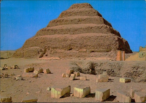 Djoser-Pyramide Vorderseite
