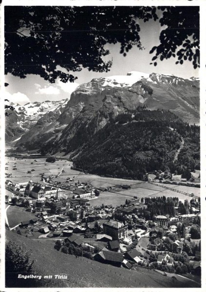 Engelberg mit Titlis Vorderseite