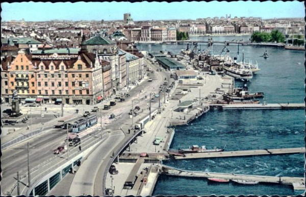 Skeppsbron, Stockholm Vorderseite