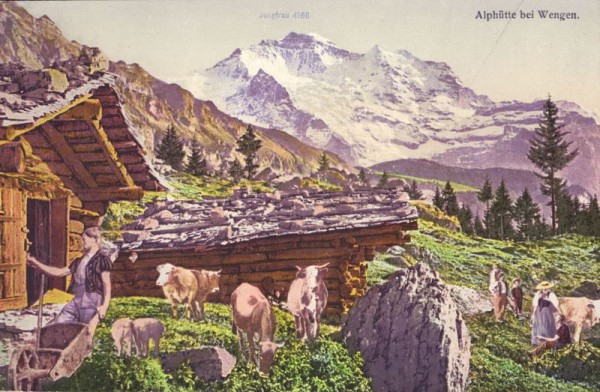 Alphütte bei Wengen
