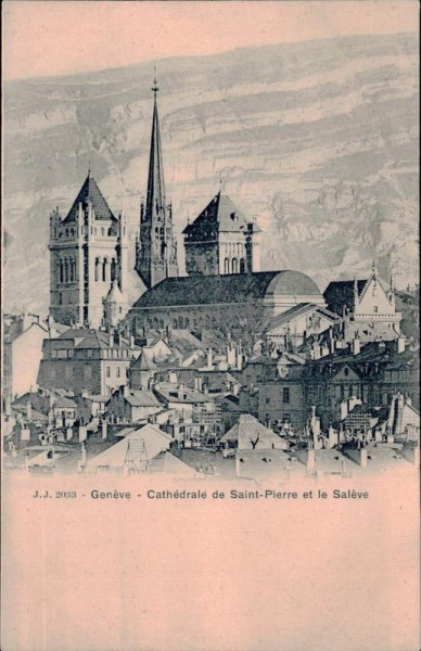 Kathedrale St. Peter (Genf) Vorderseite