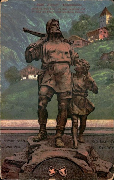 Altdorf - Telldenkmal Vorderseite