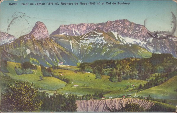 Dent de Jaman, Rochers de Naye et Col de Sonloup