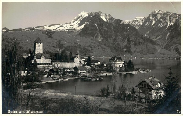 Spiez am Thunersee Vorderseite