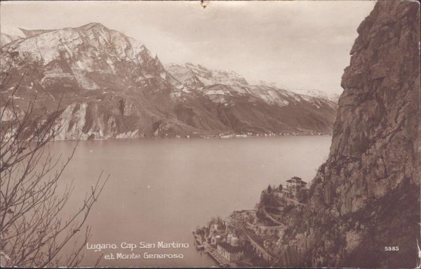 Lugano, Cap San Martino Vorderseite