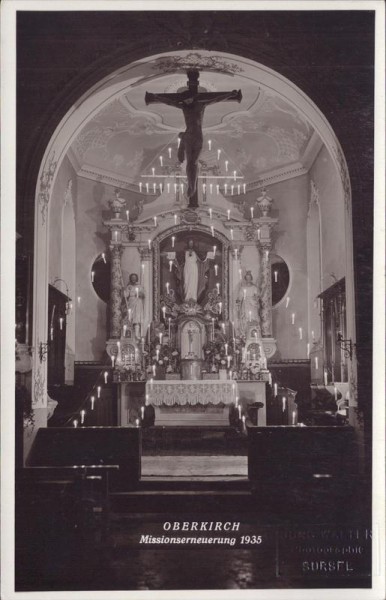 Oberkirch, Missionserneuerung 1935 Vorderseite
