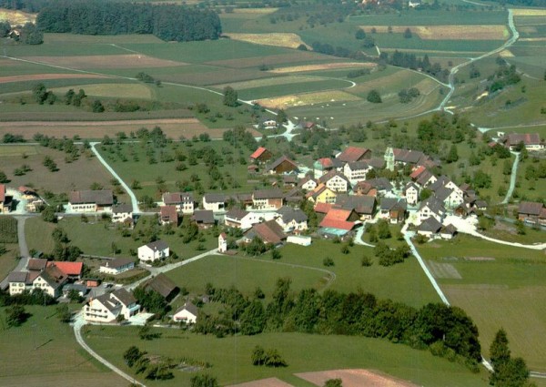 Lufingen ZH - Flugaufnahmen Vorderseite