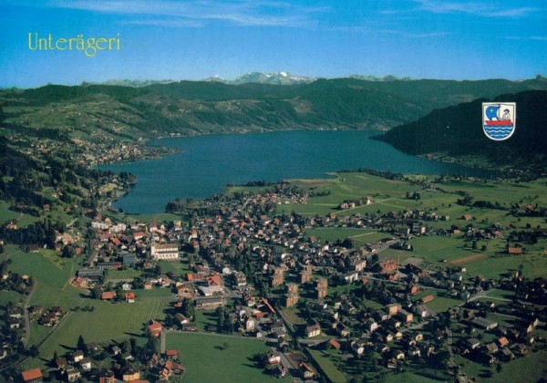 Unterägeri mit Aegerisee Vorderseite