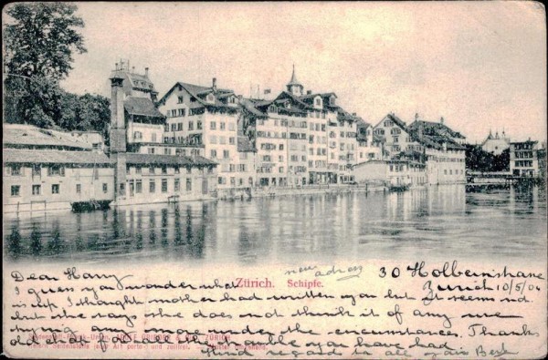 Zürich - Schipfe Vorderseite