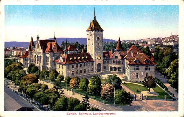 Zürich. Schweiz. Landesmuseum Vorderseite