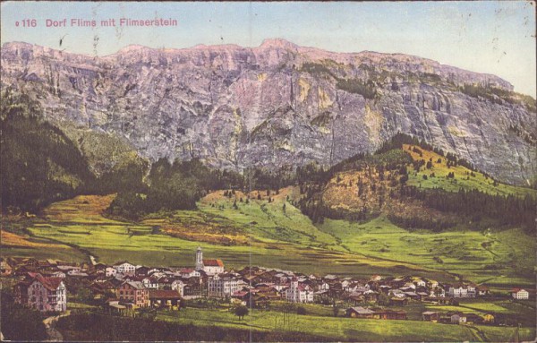 Flims mit Flimserstein