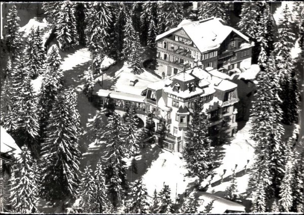 Hotel Gentiana, Bambi Stübli, Arosa - Flugaufnahmen Vorderseite