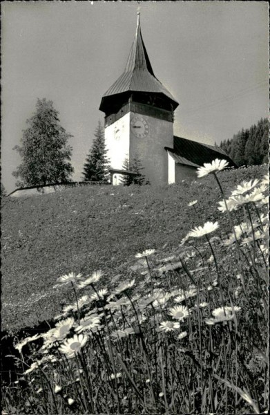 Das Kirchlein in Davos-Glaris Vorderseite