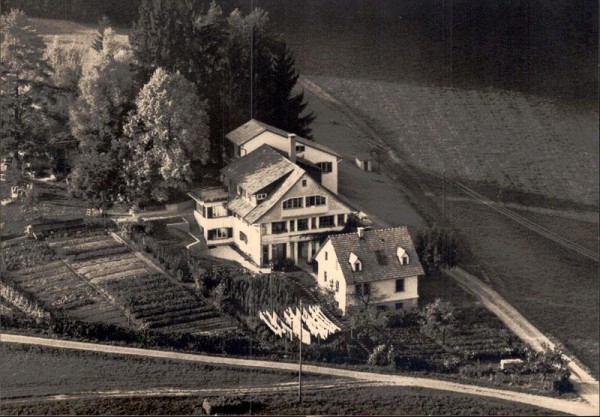 unbekanntes Haus, Flugaufnahme Vorderseite
