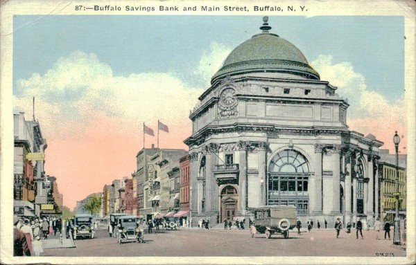 Buffalo Saving and main Street,Buffalo,N.Y. Vorderseite