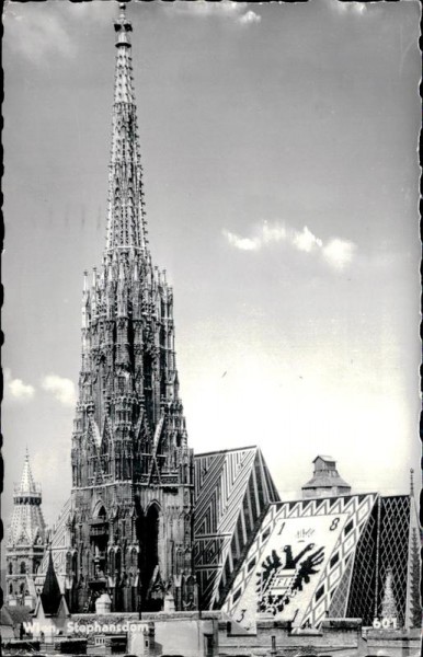 Wien/Stephansdom Vorderseite