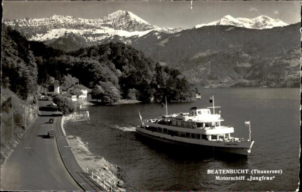 Beatenbucht, Motorschiff Jungfrau Vorderseite