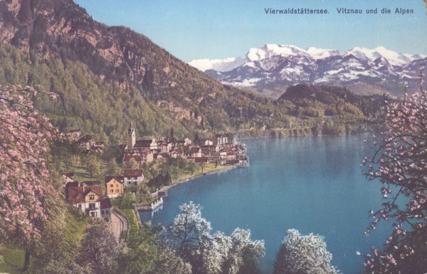 Vitznau und die Alpen, Vierwaldstättersee