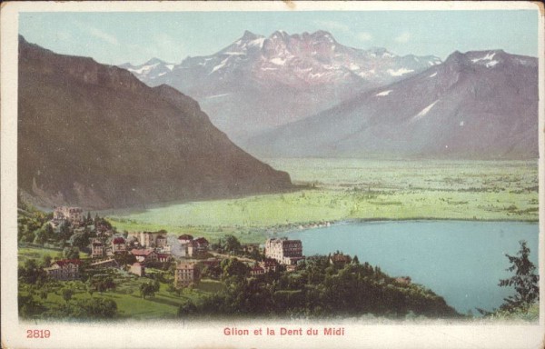 Glion et la Dent du Midi