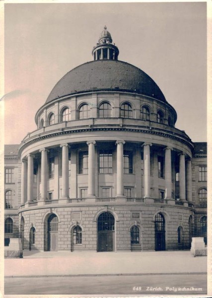 Zürich. Polytechnikum. 1928 Vorderseite