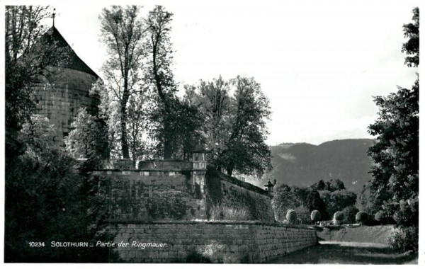 Solothurn, Partie der Ringmauer Vorderseite