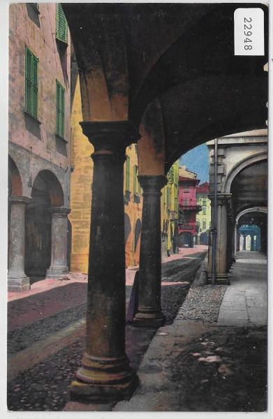 Lugano - Portici di Via Nassa - Litho
