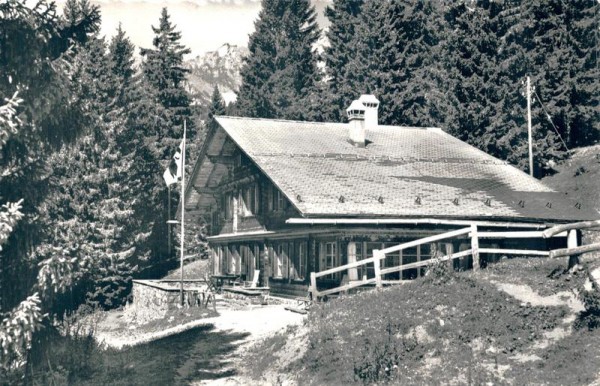 Berghaus Hahnenbühl, Braunwald Vorderseite