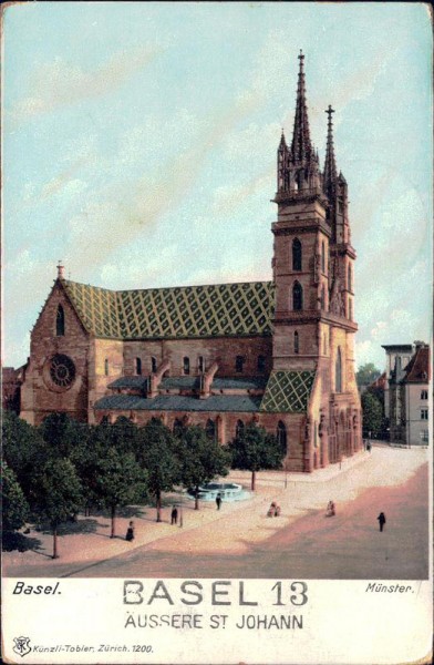 Basel, Münster Vorderseite