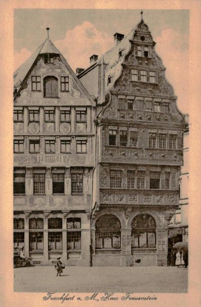 Frankfurt, Haus Frauenstein Vorderseite