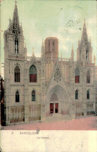 Barcelona, Catedral Vorderseite