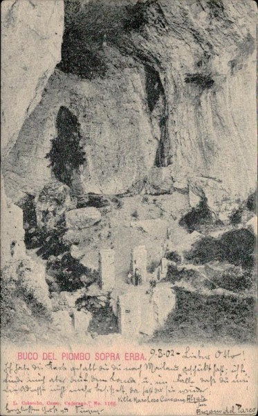 Buco del piombo Vorderseite