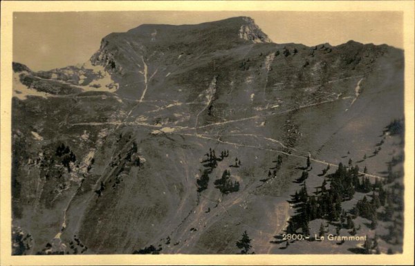 Le Grammont (2172 m) Vorderseite