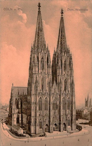 Kölner Dom Vorderseite