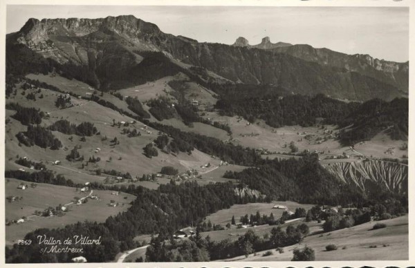 Vallon de Villard s/ Montreux. 1939 Vorderseite
