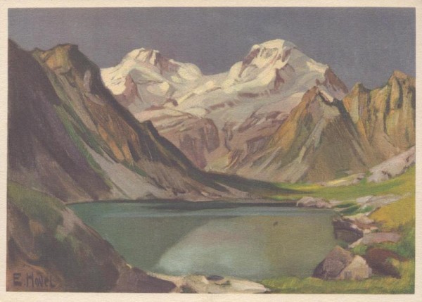 E. Hodel, Bergsee Vorderseite