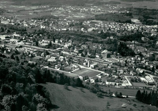 Laufenburg-Flugaufnahme Vorderseite
